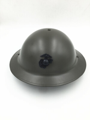 Repro US USMC Helmet WW1 M1917 Steel Helmet With Marine Corps USMC