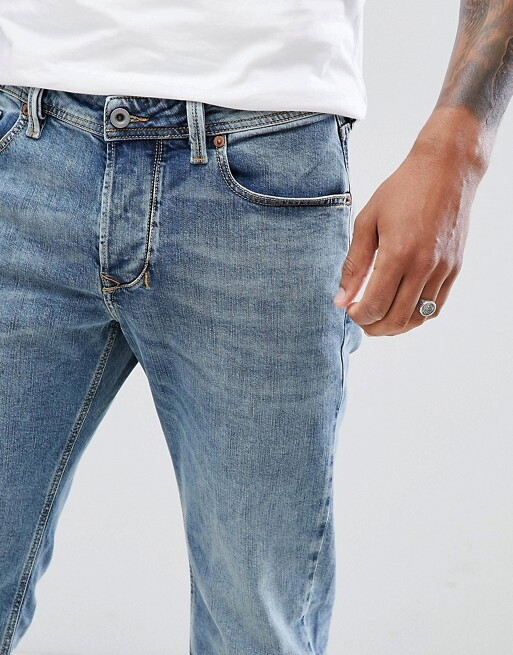 Diesel Men Larkee BEEX 00SU1X Slim Fit Jeans Blue Size 30w for  