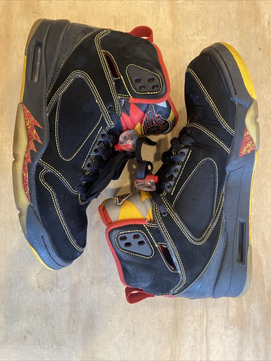 1533) Nike Air Jordan Sixty Plus Black Red Hawks 364806-071 1533) Nike Air Jordan Sixty Plus Black Red Hawks 364806-071