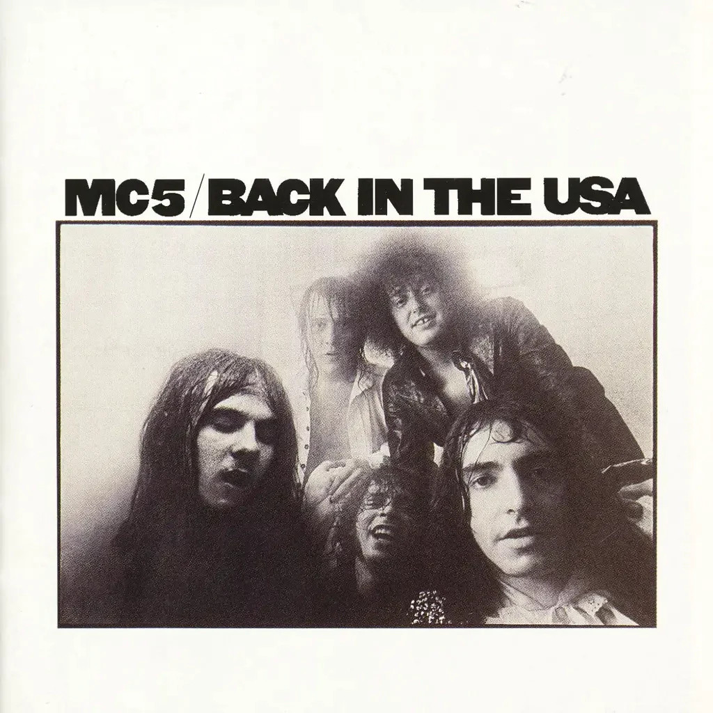 MC5 - Back in the USA [Прозрачный винил, эксклюзивный для инди-музыки] НОВЫЙ запечатанный винил