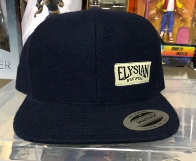 Elysian Brewing Hat Adjustable Ebbets Polyester Blue Snapback