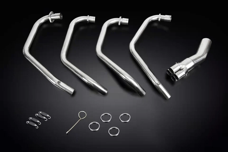 Honda CB750F Super Sport 1977-1978 Stainless Steel 4-1 Exhaust Headers Downpipes — 第 2/4 张图片