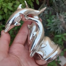 Statua Ottaviani statuina scultura decorazione delfino, scultura Ottaviani delfini