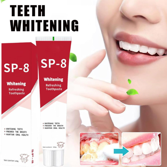2 Pack Sp-8 Probiotic Whitening Toothpaste, with Probiotics Oalance Oral...