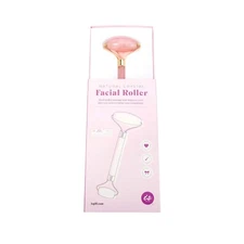 Facial Rollers Rose Quartz 14.5X4.5X2.5CM