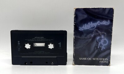 MOTLEY CRUE ''Same Ol' Situation/Wild Side'' Cassette Single Elektra 4-64942