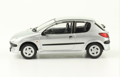 Peugeot 206 XS 1999 Argentina Rare Diecast Car Scale 1:43 New | eBay