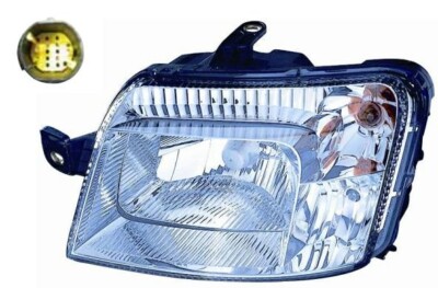 RIGHT HEADLIGHT PROJECTOR Fiat Panda 08/2003- 08/2009 WHITE PLUG HEAD LAMP