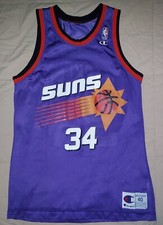 VTG CHARLES BARKLEY PHOENIX SUNS CHAMPION 40 JERSEY NBA BASKETBALL PURPLE 90s US