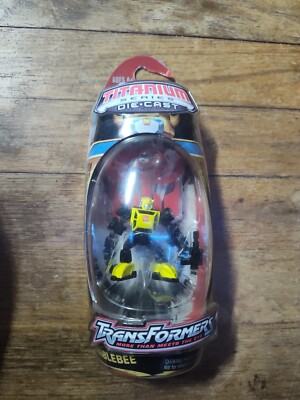 Hasbro Titanium Series Transformers Robot Masters Bumble Bee Action Figure