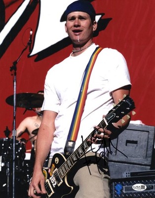 Tom DeLonge Blink-182 Signed Autograph 11x14 Photo RARE Alien