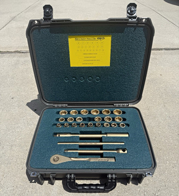 Ampco Safety Tools W-260M Kit 1/2 in Drive Metric Socket Set