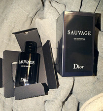Dior Sauvage Eau de Parfum Spray 3.4 fl oz Regular Size With Box