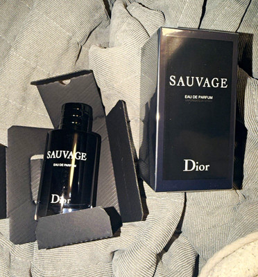 Dior Sauvage Eau de Parfum Spray 3.4 fl oz Regular Size With Box