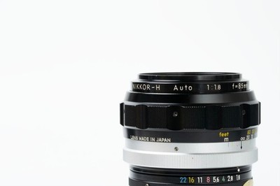 Nikon Nikkor-H Auto 85mm F1.8 - non-AI; Nikon F mount (91-93%new