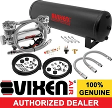 AIR SUSPENSION KIT/SYSTEM FOR TRUCK/CAR BAG/RIDE, DUAL HEAD COMPRESSOR, 4G TANK