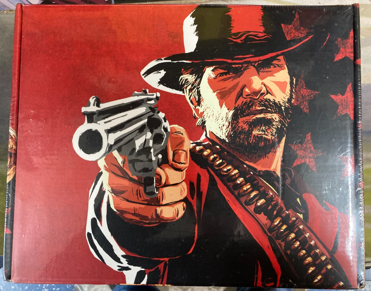 レッドデッドリデンプション2 コレクターズボックス 🤠 RDR2コレクターズボックスの中身全部！みんなに見せたかったんだ