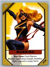 Marvel ReCharge CCG Warbird #24/250 TCG Series 1