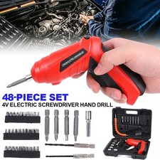 48X Cordless Drill Electric Screwdriver Rechargeable Small Handheld Drill SET UK
