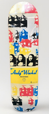 Alien Workshop x Andy Warhol x Rob Dyrdek Skateboard Deck Mona Lisa Limited
