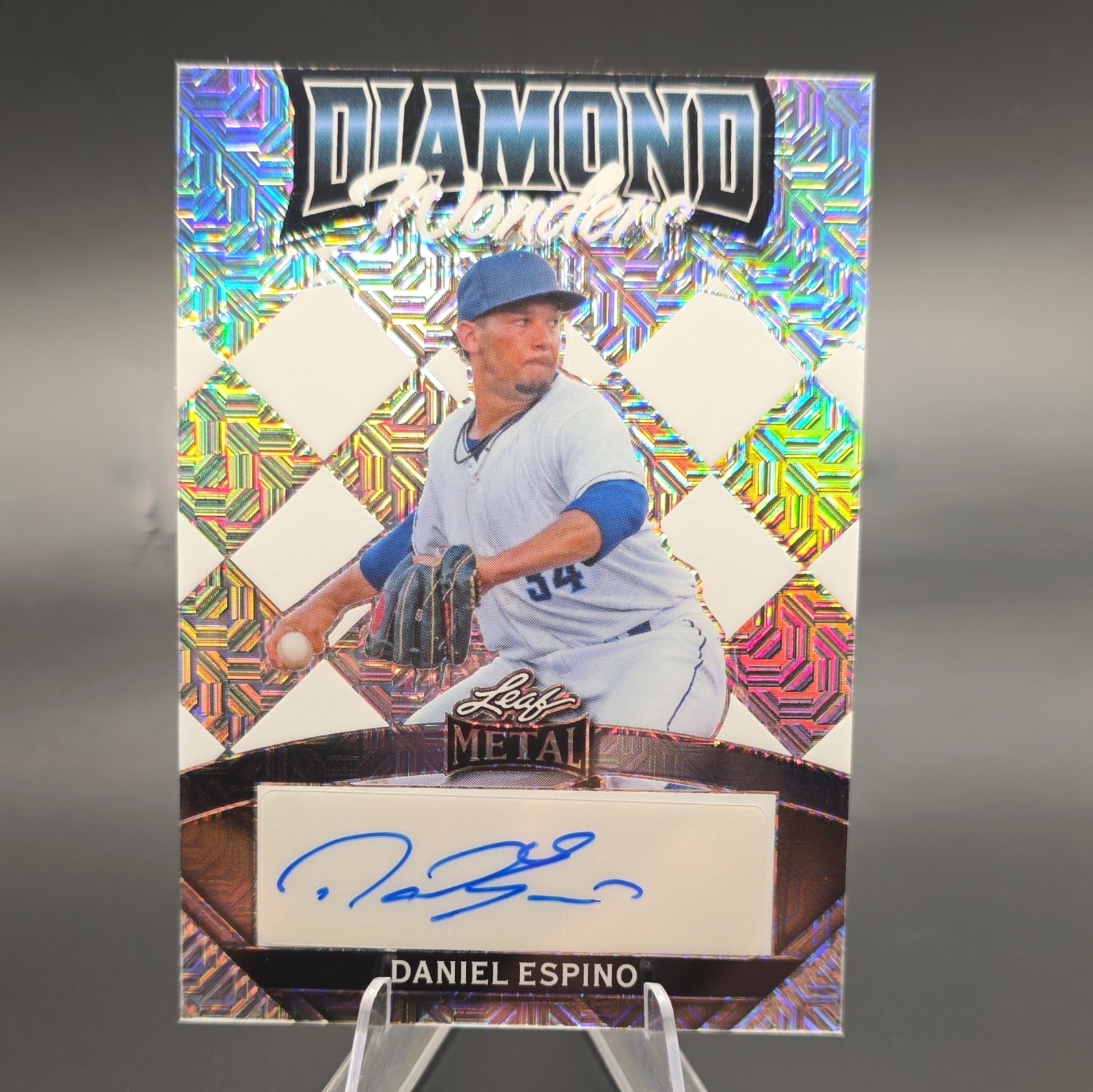Leaf 2024 Leaf Metal Daniel Espino Diamond Wonders Auto #DW-DE1 /10 Guardians