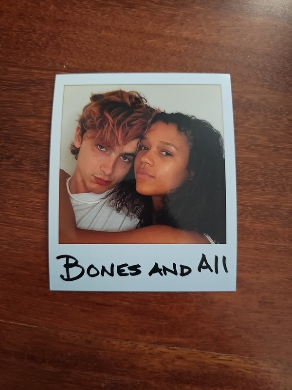 BONES AND ALL Polaroid Promotional Replica Timothee Chalamet Taylor Russell