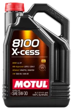 Motul Synthetic Engine Oil 8100 5W30 X-CESS 5L - Case of 4