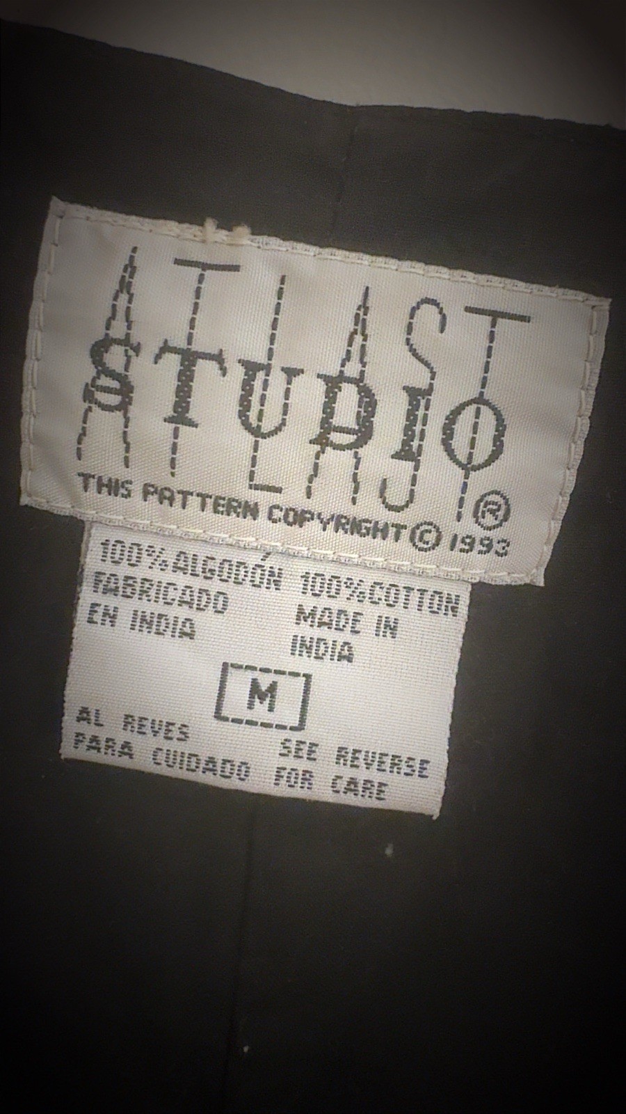 Unique vintage patchwork vest with button-up W/ p… - image 4