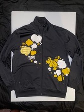 Giacca nera vintage Adidas Originals End To End graffiti Scien Klor XXL