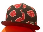 Akatsuki Anime Snapback Cap Adjustable One Size Black Red White Graphic — photo 3
