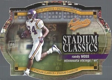 2003 Fleer Authentix Stadium Classics #7SC Randy Moss - FB