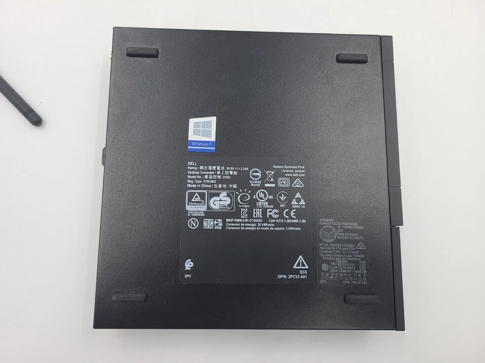 Dell OptiPlex 3050 i5-7500T 2.7GHz 8GB Ram 512GB SSD Windows 11 Pro w/Dongle - Image 4 of 4