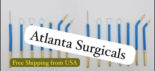 Ellman Surgitron Set of 14 Handpiece Electrodes  Reusable- Tungsten Tips New CE - product listing photo
