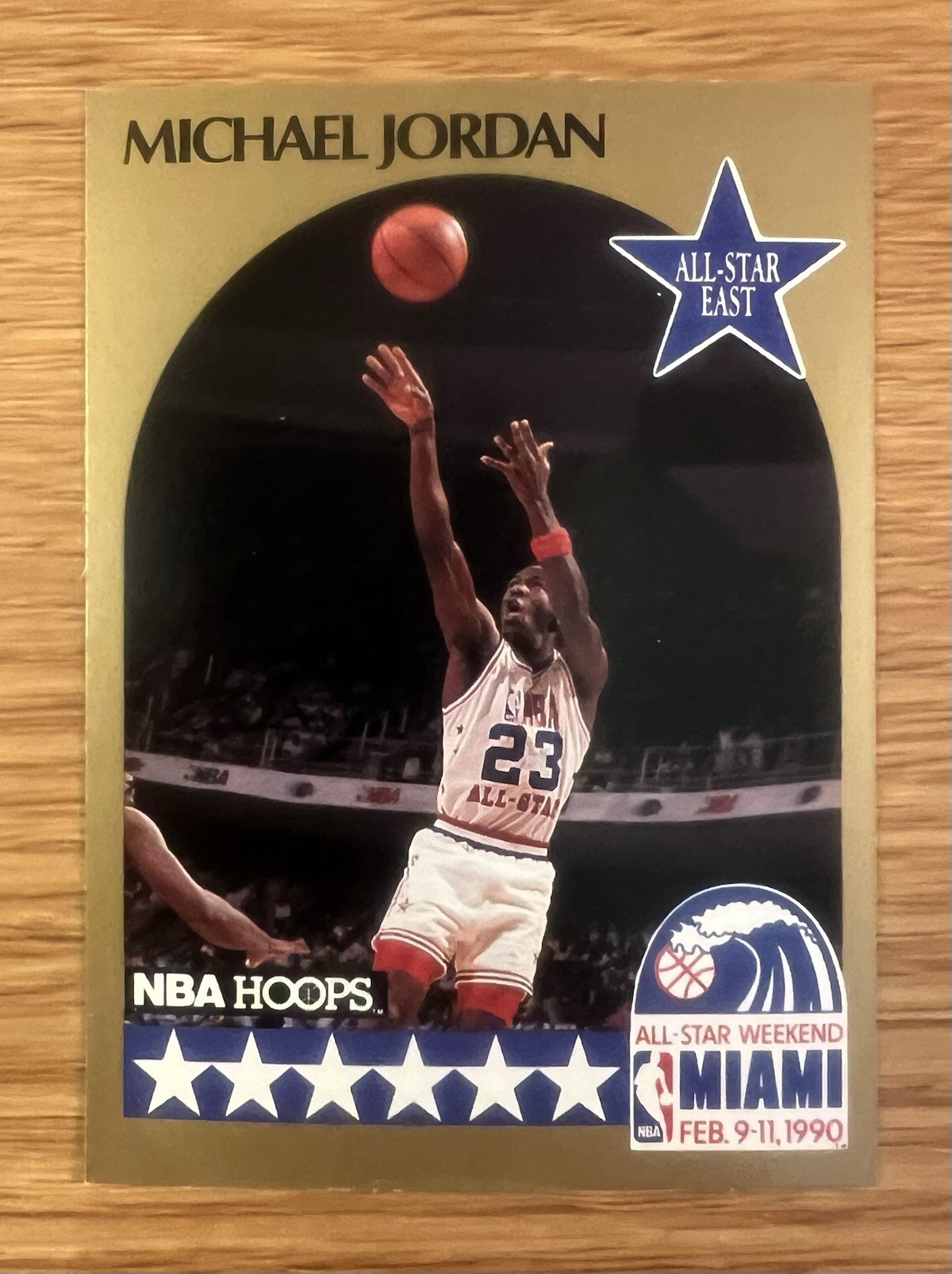 1990-91 NBA Hoops - All-Star Game Michael Jordan #5