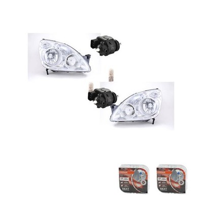 Scheinwerfer + Osram Night Breaker Laser passend für Honda CR-V RD8 04-06 Set L 