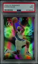 2008-09 Upper Deck Radiance 158/299 Baron Davis #21 PSA 9 MINT 1ek2