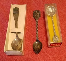 Lot of 3 Vintage Souvenir Spoons Collectibles