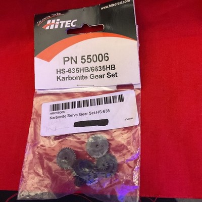 HiTec PN55006 Karbonite Servo Gear Set HS-635HB/ 6635HB