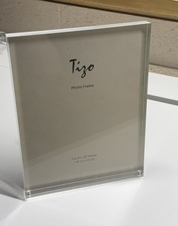 Cornice portafoto Tizo Lucite cavalletto posteriore 8 x 10