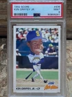 1992 Score All-Star #436 Ken Griffey Jr MLB Seattle Mariners HOF - PSA 9