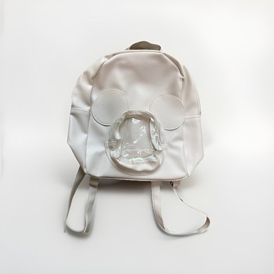 Disney Mickey Mouse White Backpack Daiso Japan Limited New with Tags