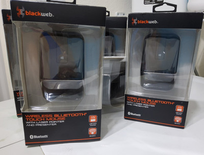 Blackweb Wireless Bluetooth Touch Mouse Laser