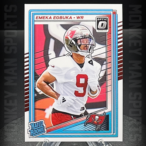 2025 Optic - Emeka Egbuka Rated Rookie RC - #265 BUCCANEERS MINT