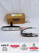 New Oem Kia Auto Dimming Rear View Mirror Homelink Dwf62au001 Complete Kit