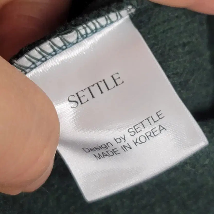 Settle Wool Ribbed Two-Way Zip Jacket - Size 105/… - image 4