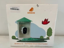 Birdkiss S1 Full Metal Solar Powered AI Smart Bird Feeder With Live Video Camera