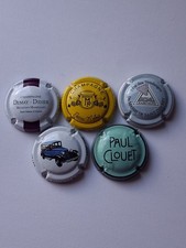 Lot de 5 capsules de champagne Différentes (Lot 2)