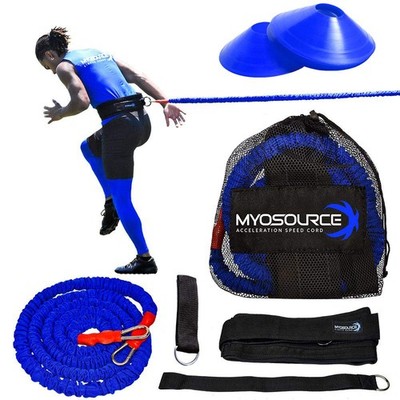 Acceleration Speed Cord Bungee Multi-Sport Resistance Training - Improve Stre...