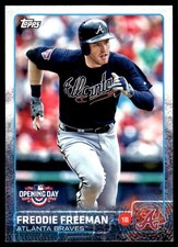 Freddie Freeman 2015 Topps Opening Day #143 Atlanta Braves FREE SHIPPING