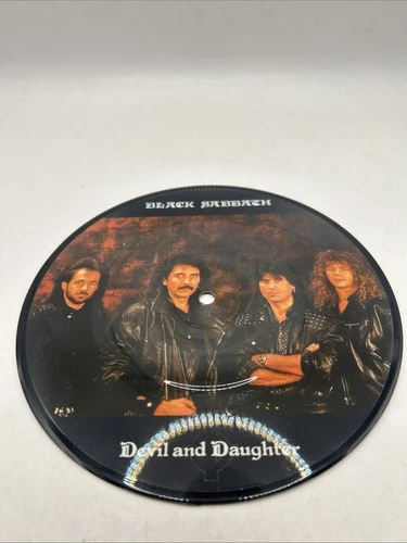 VTG BLACK SABBATH DEVIL AND DAUGHTER45 RPM RECORD 7"
